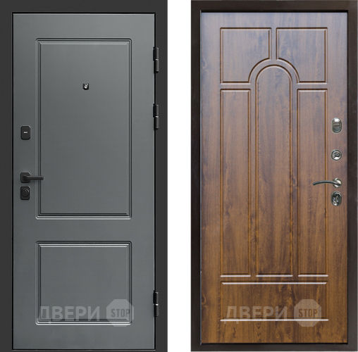 Входная металлическая Дверь Престиж Verona Арка Дуб в Старой Купавне