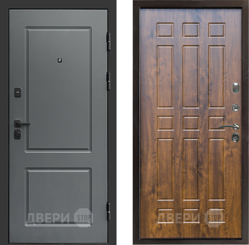Входная металлическая Дверь Престиж Verona Спарта Дуб в Старой Купавне