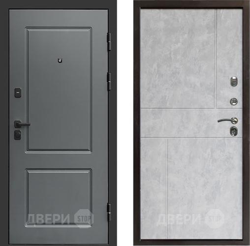 Дверь Престиж Verona Горизонт Бетон светлый в Старой Купавне