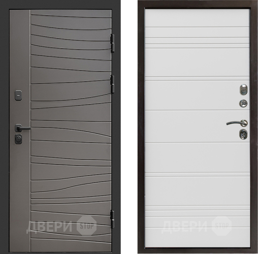 Дверь Престиж Siciliya Line Белый в Старой Купавне