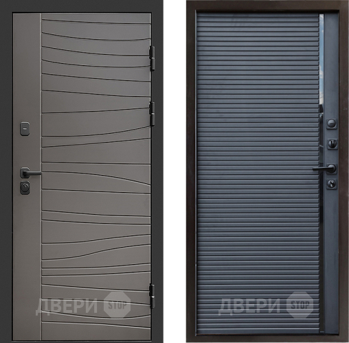 Входная металлическая Дверь Престиж Siciliya Porte Черный кварц в Старой Купавне