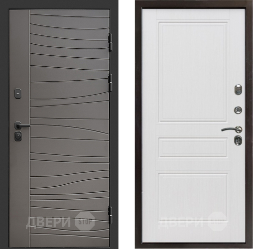 Входная металлическая Дверь Престиж Siciliya Классика Белое дерево в Старой Купавне