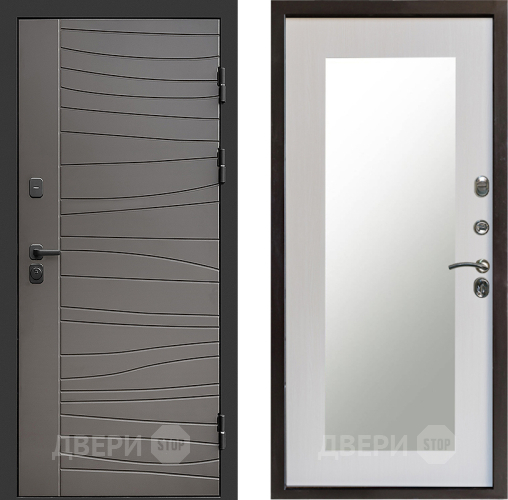 Дверь Престиж Siciliya Зеркло Пастораль Лиственница белая в Старой Купавне