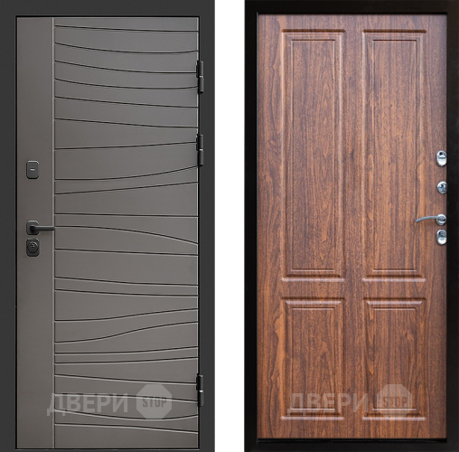 Входная металлическая Дверь Престиж Siciliya Премиум Орех светлый в Старой Купавне