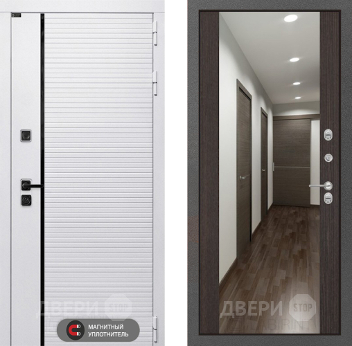 Дверь Лабиринт (LABIRINT) Royal Зеркало Максимум Венге в Старой Купавне