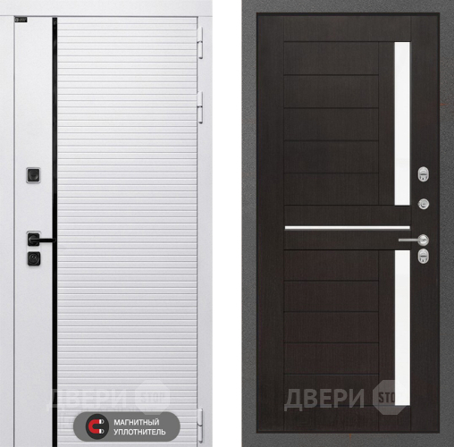 Входная металлическая Дверь Лабиринт (LABIRINT) Royal 02 Венге в Старой Купавне