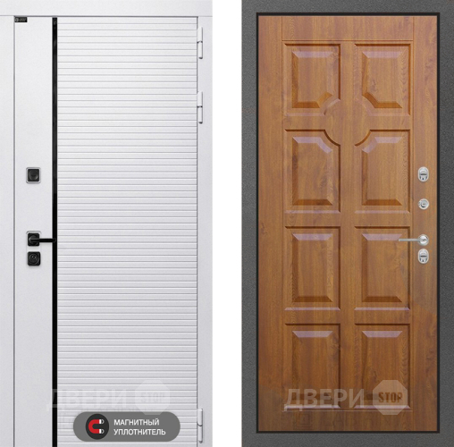 Входная металлическая Дверь Лабиринт (LABIRINT) Royal 17 Дуб золото в Старой Купавне