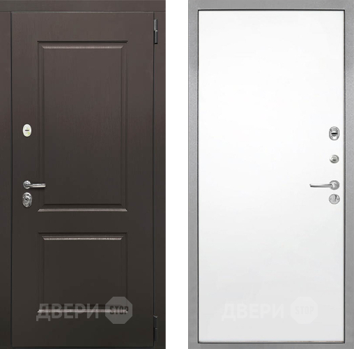 Входная металлическая Дверь Интекрон (INTECRON) Кампо Гладкая Силк Сноу в Старой Купавне