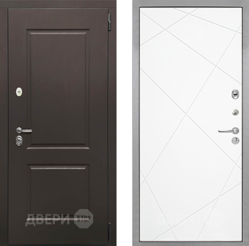 Входная металлическая Дверь Интекрон (INTECRON) Кампо Лучи-М Софт милк в Старой Купавне