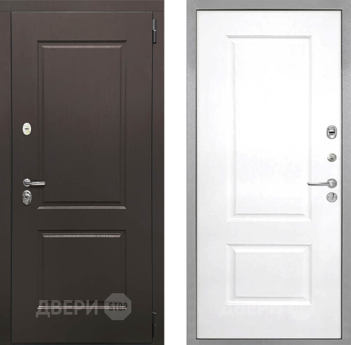 Входная металлическая Дверь Интекрон (INTECRON) Кампо Альба Роял Вуд белый в Старой Купавне