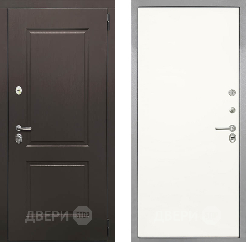 Входная металлическая Дверь Интекрон (INTECRON) Кампо Гладкая Слоновая кость в Старой Купавне