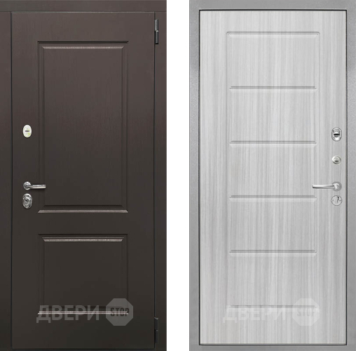 Входная металлическая Дверь Интекрон (INTECRON) Кампо ФЛ-39 Сандал белый в Старой Купавне