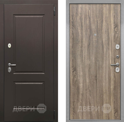 Дверь Интекрон (INTECRON) Кампо Гладкая Дуб турин в Старой Купавне