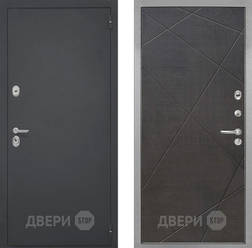 Входная металлическая Дверь Интекрон (INTECRON) Гектор Лучи-М Венге распил кофе в Старой Купавне