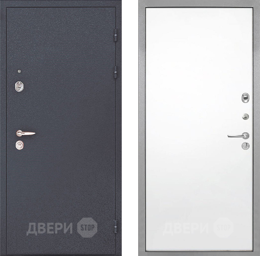 Входная металлическая Дверь Интекрон (INTECRON) Колизей Гладкая Силк Сноу в Старой Купавне