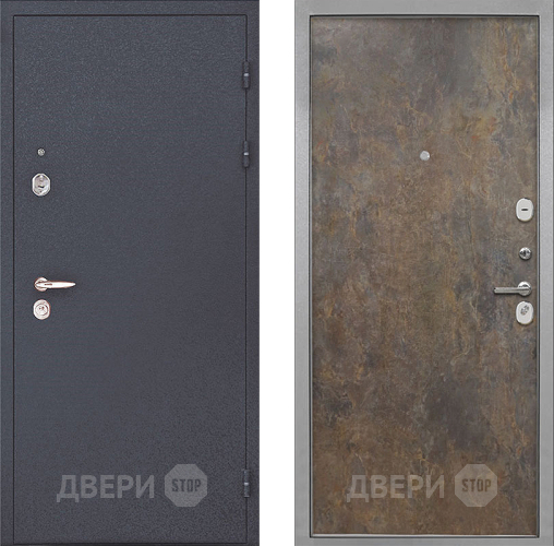 Входная металлическая Дверь Интекрон (INTECRON) Колизей Гладкая Гранж в Старой Купавне