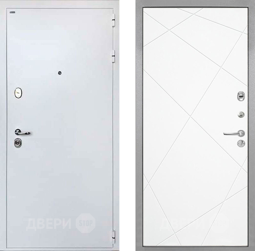 Входная металлическая Дверь Интекрон (INTECRON) Колизей White Лучи-М Софт милк в Старой Купавне