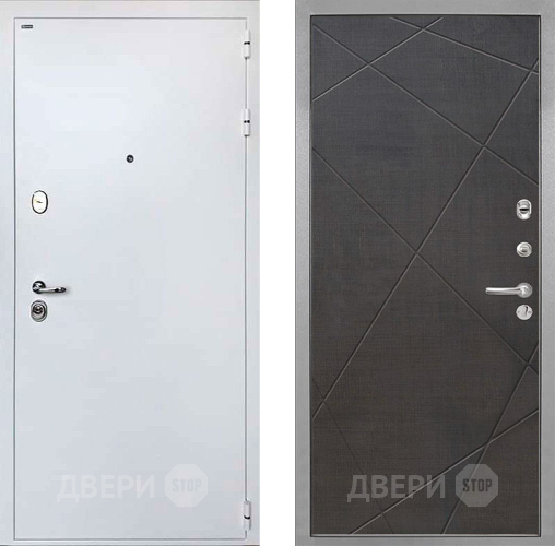 Входная металлическая Дверь Интекрон (INTECRON) Колизей White Лучи-М Венге распил кофе в Старой Купавне