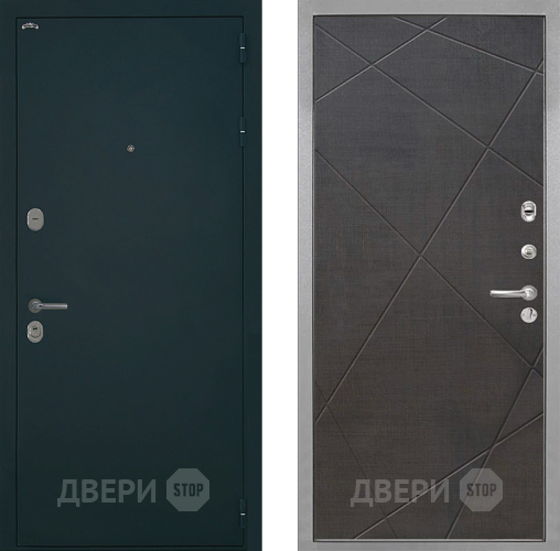 Входная металлическая Дверь Интекрон (INTECRON) Греция Лучи-М Венге распил кофе в Старой Купавне