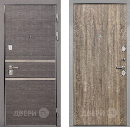 Дверь Интекрон (INTECRON) Неаполь Гладкая Дуб турин в Старой Купавне