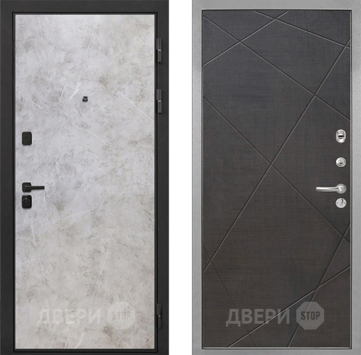 Дверь Интекрон (INTECRON) Профит Black Мрамор Светлый Лучи-М Венге распил кофе в Старой Купавне