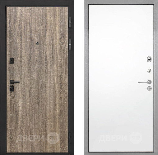 Дверь Интекрон (INTECRON) Профит Black Дуб Турин Гладкая Силк Сноу в Старой Купавне