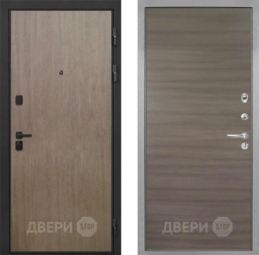 Входная металлическая Дверь Интекрон (INTECRON) Профит Black Венге Коричневый Гладкая Дуб тоскано поперечный в Старой Купавне