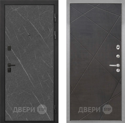 Дверь Интекрон (INTECRON) Профит Black Гранит Лава Оникс Лучи-М Венге распил кофе в Старой Купавне