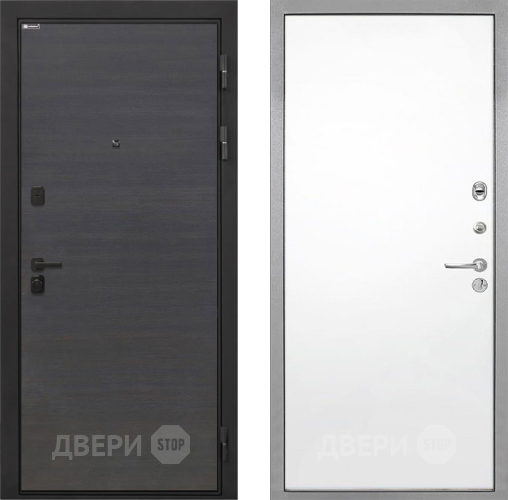 Дверь Интекрон (INTECRON) Профит Black Эковенге Гладкая Силк Сноу в Старой Купавне