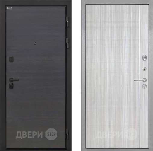 Входная металлическая Дверь Интекрон (INTECRON) Профит Black Эковенге В-07 с молдингом Сандал белый в Старой Купавне