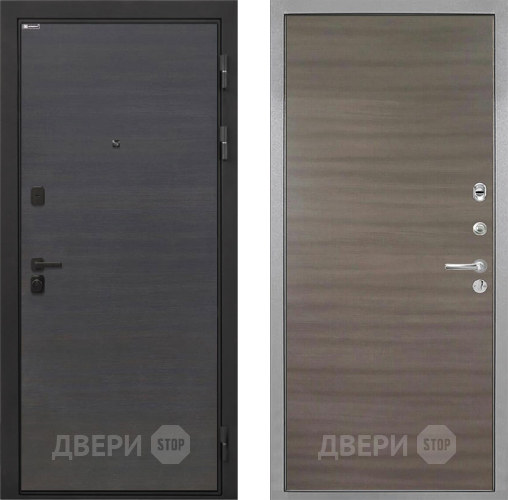 Дверь Интекрон (INTECRON) Профит Black Эковенге Гладкая Дуб тоскано поперечный в Старой Купавне