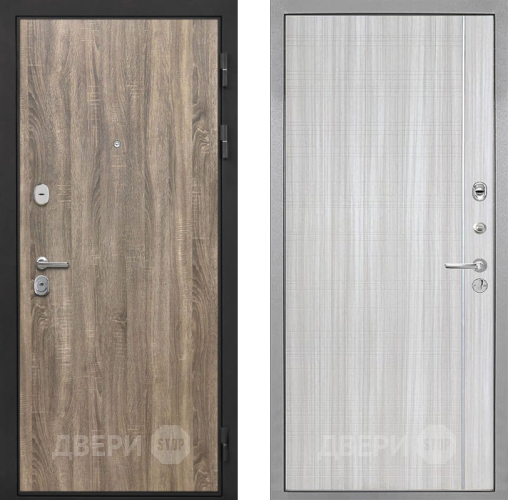 Дверь Интекрон (INTECRON) Гектор Дуб Турин В-07 с молдингом Сандал белый в Старой Купавне