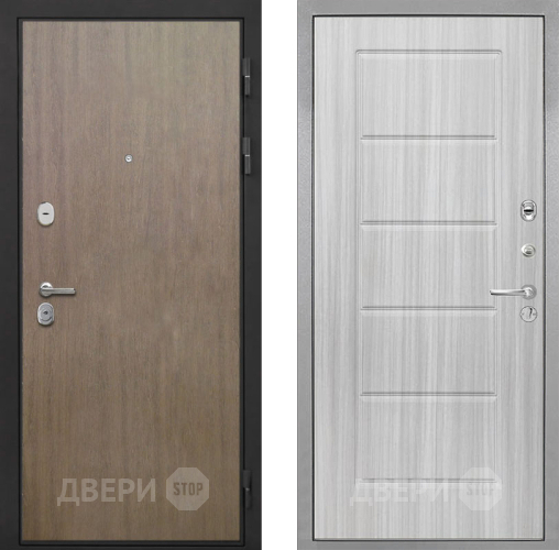 Входная металлическая Дверь Интекрон (INTECRON) Гектор Венге Коричневый ФЛ-39 Сандал белый в Старой Купавне