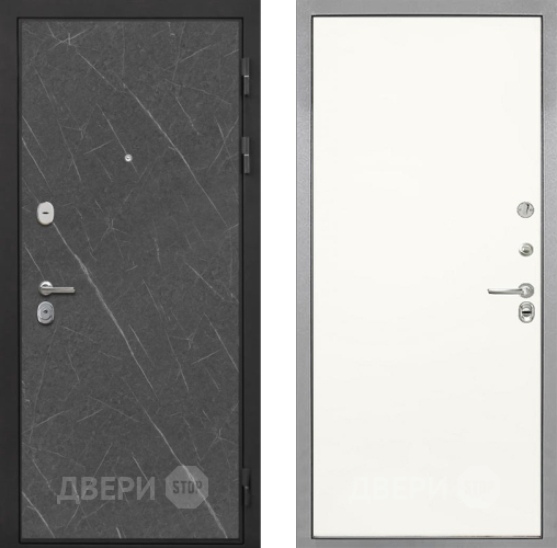 Дверь Интекрон (INTECRON) Гектор Гранит Лава Оникс Гладкая Слоновая кость в Старой Купавне