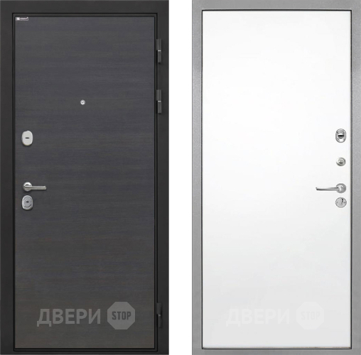 Входная металлическая Дверь Интекрон (INTECRON) Гектор Эковенге Гладкая Силк Сноу в Старой Купавне