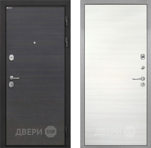 Входная металлическая Дверь Интекрон (INTECRON) Гектор Эковенге Гладкая Дуб сильвер поперечный в Старой Купавне