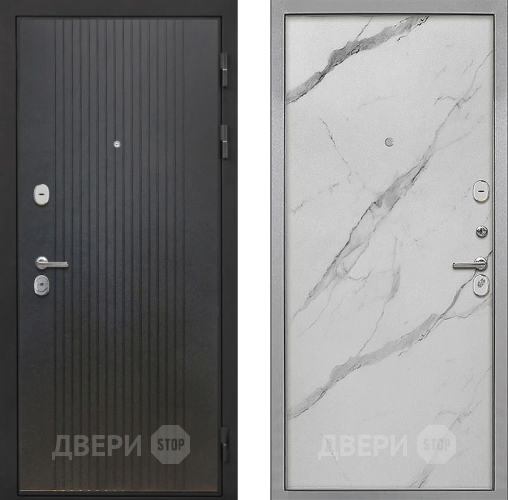 Дверь Интекрон (INTECRON) Гектор ФЛ-295 Гладкая Мрамор натуральный арктик в Старой Купавне