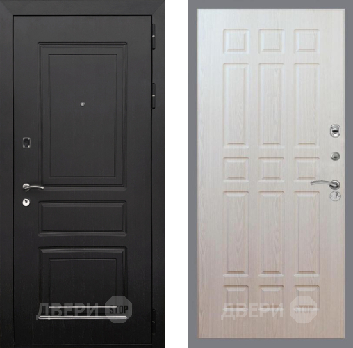 Входная металлическая Дверь Рекс (REX) 6 Венге FL-33 Беленый дуб в Старой Купавне