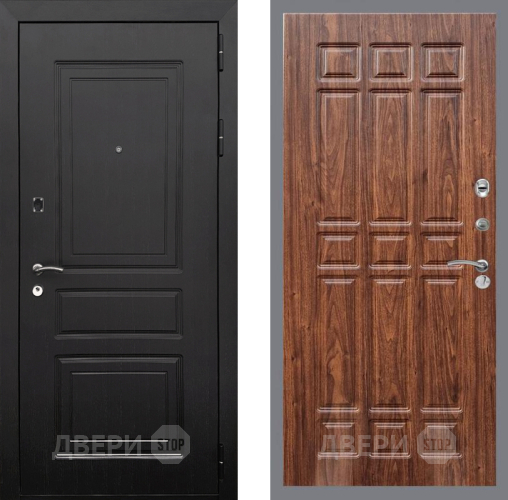 Входная металлическая Дверь Рекс (REX) 6 Венге FL-33 орех тисненый в Старой Купавне