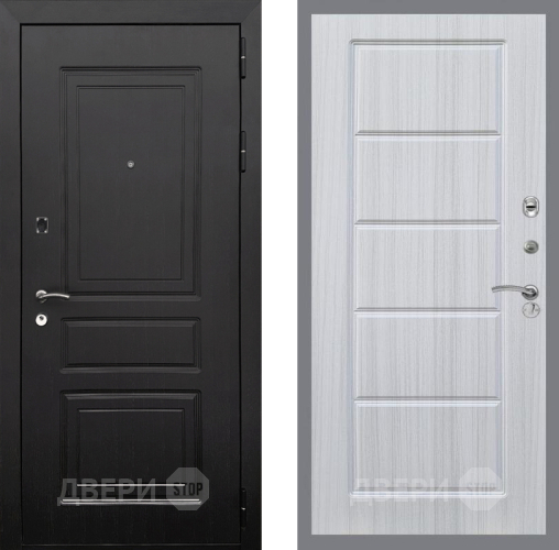 Входная металлическая Дверь Рекс (REX) 6 Венге FL-39 Сандал белый в Старой Купавне