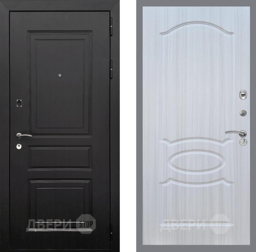 Входная металлическая Дверь Рекс (REX) 6 Венге FL-128 Сандал белый в Старой Купавне