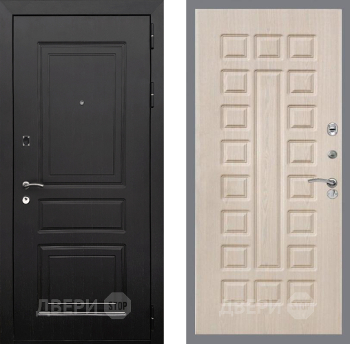 Входная металлическая Дверь Рекс (REX) 6 Венге FL-183 Беленый дуб в Старой Купавне