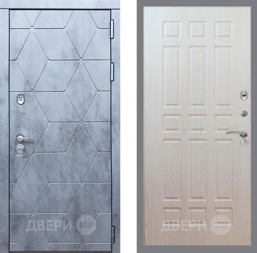 Входная металлическая Дверь Рекс (REX) 28 FL-33 Беленый дуб в Старой Купавне