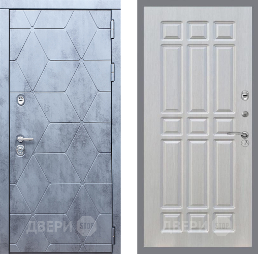 Входная металлическая Дверь Рекс (REX) 28 FL-33 Лиственница беж в Старой Купавне