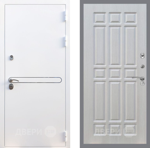 Входная металлическая Дверь Рекс (REX) 27 FL-33 Лиственница беж в Старой Купавне