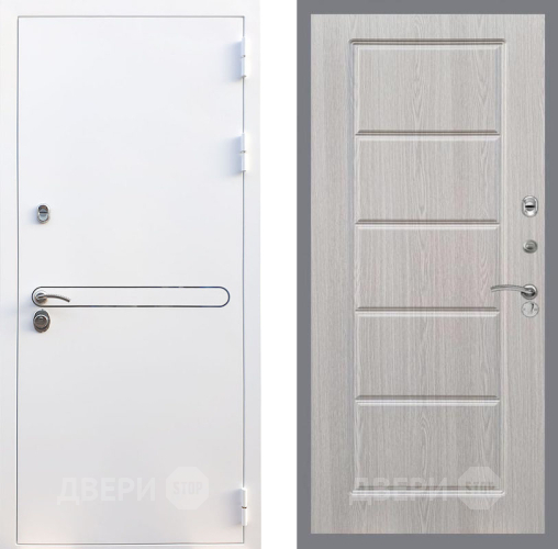 Входная металлическая Дверь Рекс (REX) 27 FL-39 Беленый дуб в Старой Купавне