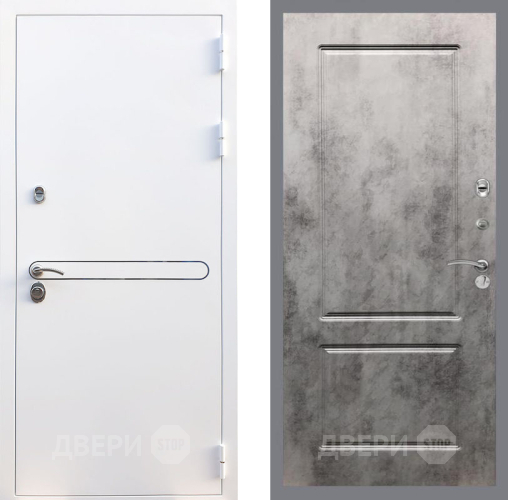 Входная металлическая Дверь Рекс (REX) 27 FL-117 Бетон темный в Старой Купавне