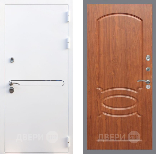 Входная металлическая Дверь Рекс (REX) 27 FL-128 Морёная берёза в Старой Купавне