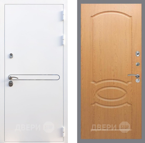 Входная металлическая Дверь Рекс (REX) 27 FL-128 Дуб в Старой Купавне