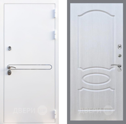 Входная металлическая Дверь Рекс (REX) 27 FL-128 Лиственница беж в Старой Купавне